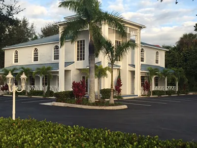 Front view of the Naples office