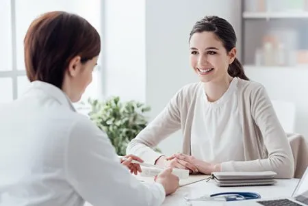 person having a doctor consultation